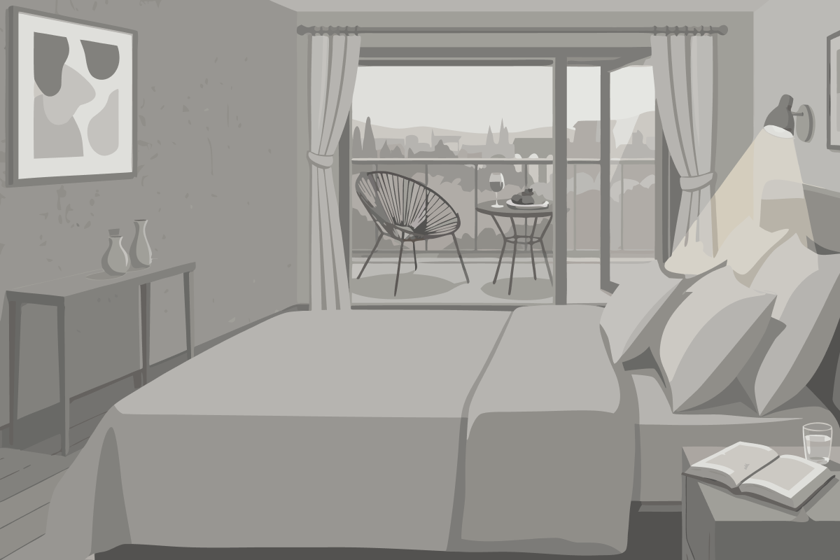 Habitación Doble Estándar con vistas